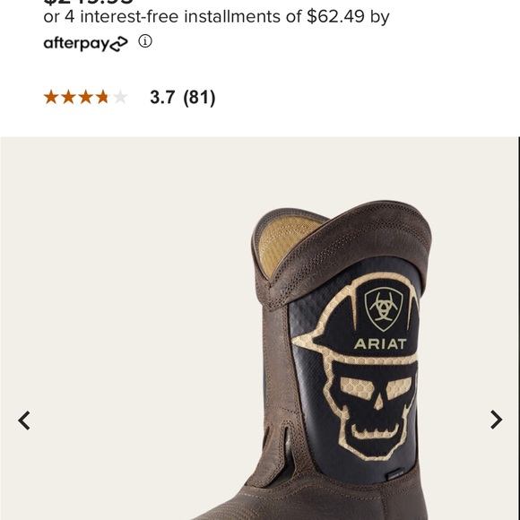 Ariat boots size 12D - Picture 3 of 4